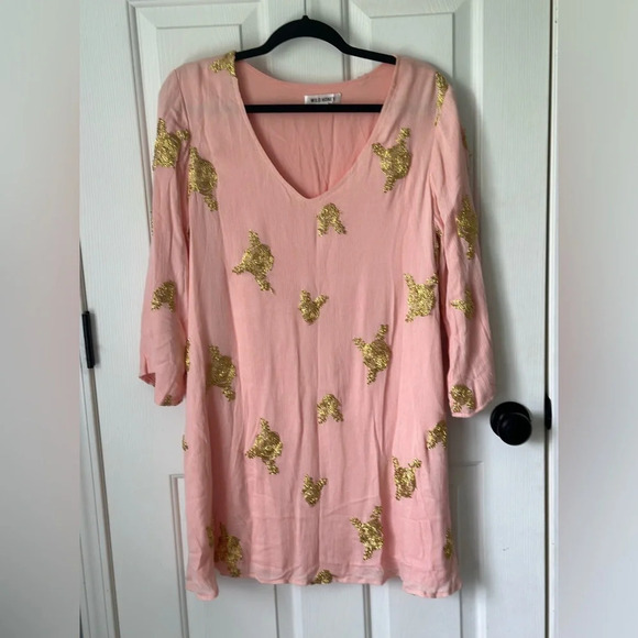 Wild Honey Embellished Dress. Size Medium. - Picture 2 of 6